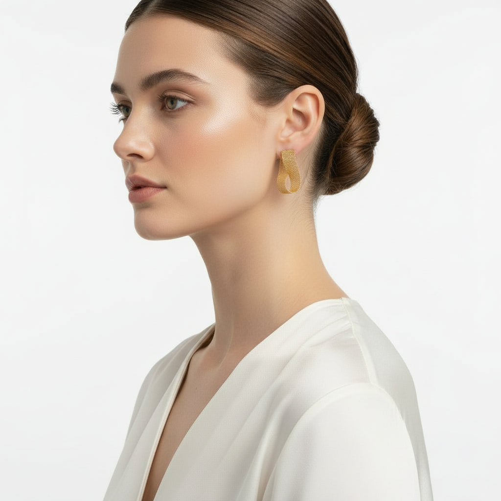 Boucle d'oreille Infini ∞